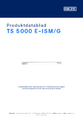 TS 5000 E-ISM/G Produktdatablad NB