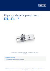 DL-FL  * Fișa cu datele produsului RO