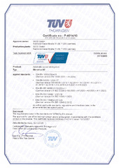 Certificate EN (56922)