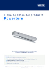 Powerturn Ficha de datos del producto ES