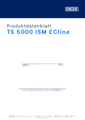 TS 5000 ISM ECline Produktdatenblatt DE