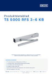 TS 5000 RFS 3-6 KB Produktdatablad DA