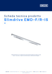 Slimdrive EMD-F/R-IS  * Scheda tecnica prodotto IT