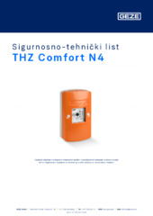 THZ Comfort N4 Sigurnosno-tehnički list HR