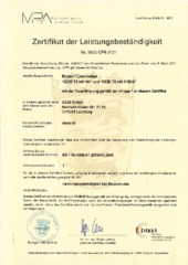 Zertifikat DE (758690)