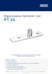 PT 24 Sigurnosno-tehnički list HR