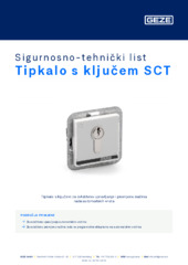 Tipkalo s ključem SCT Sigurnosno-tehnički list HR