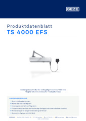 TS 4000 EFS Produktdatenblatt DE