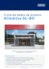 Slimdrive SL-BO Ficha de dados de produto PT