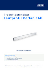 Laufprofil Perlan 140 Produktdatenblatt DE