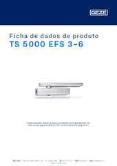 TS 5000 EFS 3-6 Ficha de dados de produto PT