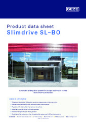Slimdrive SL-BO Product data sheet EN