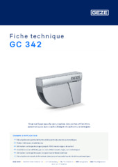 GC 342 Fiche technique FR