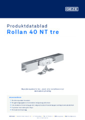 Rollan 40 NT tre Produktdatablad NB