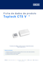 Toplock CTS V  * Ficha de dados de produto PT