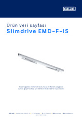 Slimdrive EMD-F-IS Ürün veri sayfası TR