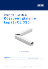 Eckwinkelabdeckung OL 100 / OL 320 Ürün veri sayfası TR