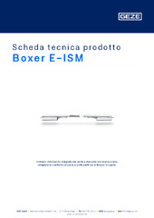Boxer E-ISM Scheda tecnica prodotto IT
