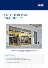TSA 355  * Karta katalogowa PL
