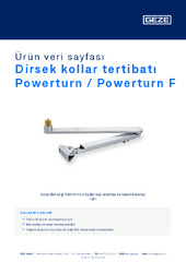 Dirsek kollar tertibatı Powerturn / Powerturn F Ürün veri sayfası TR