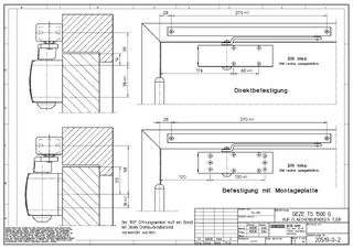 Installation drawing (12547)