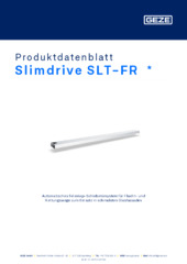 Slimdrive SLT-FR  * Produktdatenblatt DE