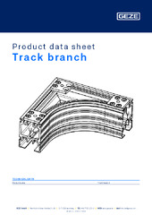 Track branch Product data sheet EN
