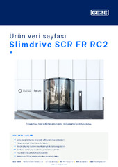 Slimdrive SCR FR RC2  * Ürün veri sayfası TR