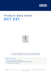 SCT 221 Product data sheet EN