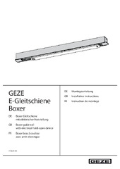 Boxer E-Gleitschiene