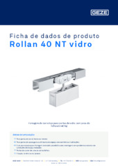 Rollan 40 NT vidro Ficha de dados de produto PT