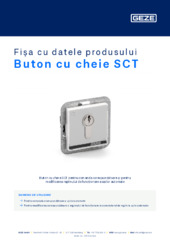 Buton cu cheie SCT Fișa cu datele produsului RO