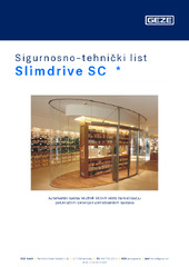 Slimdrive SC  * Sigurnosno-tehnički list HR