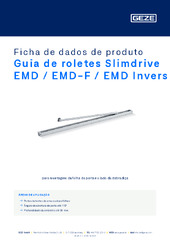Guia de roletes Slimdrive EMD / EMD-F / EMD Invers Ficha de dados de produto PT