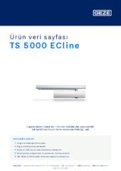 TS 5000 ECline Ürün veri sayfası TR