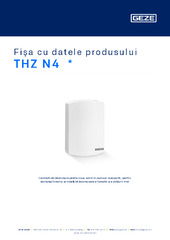THZ N4  * Fișa cu datele produsului RO