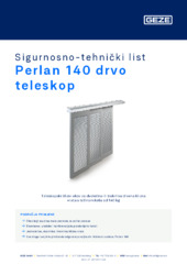 Perlan 140 drvo teleskop Sigurnosno-tehnički list HR
