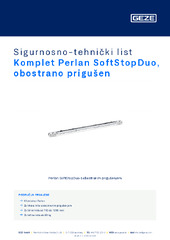 Komplet Perlan SoftStopDuo, obostrano prigušen Sigurnosno-tehnički list HR