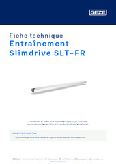 Entraînement Slimdrive SLT-FR Fiche technique FR