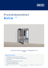 Axira  * Produktdatenblatt DE