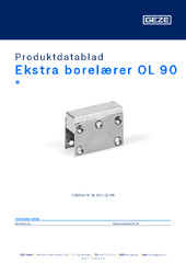 Ekstra borelærer OL 90  * Produktdatablad DA