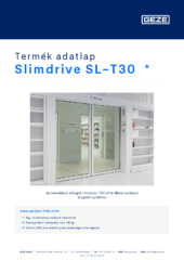 Slimdrive SL-T30  * Termék adatlap HU