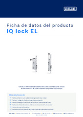 IQ lock EL Ficha de datos del producto ES