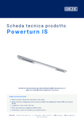 Powerturn IS Scheda tecnica prodotto IT