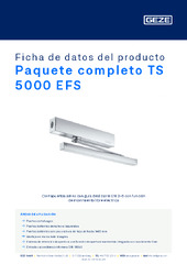Paquete completo TS 5000 EFS Ficha de datos del producto ES