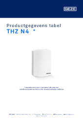 THZ N4  * Productgegevens tabel NL