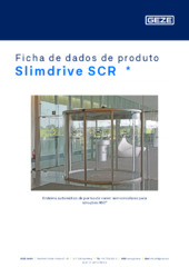 Slimdrive SCR  * Ficha de dados de produto PT
