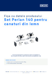 Set Perlan 140 pentru canaturi din lemn Fișa cu datele produsului RO
