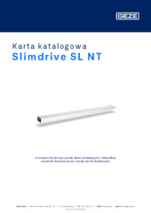 Slimdrive SL NT Karta katalogowa PL