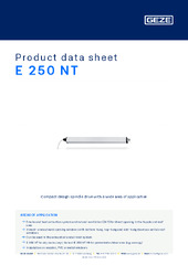 E 250 NT Product data sheet EN